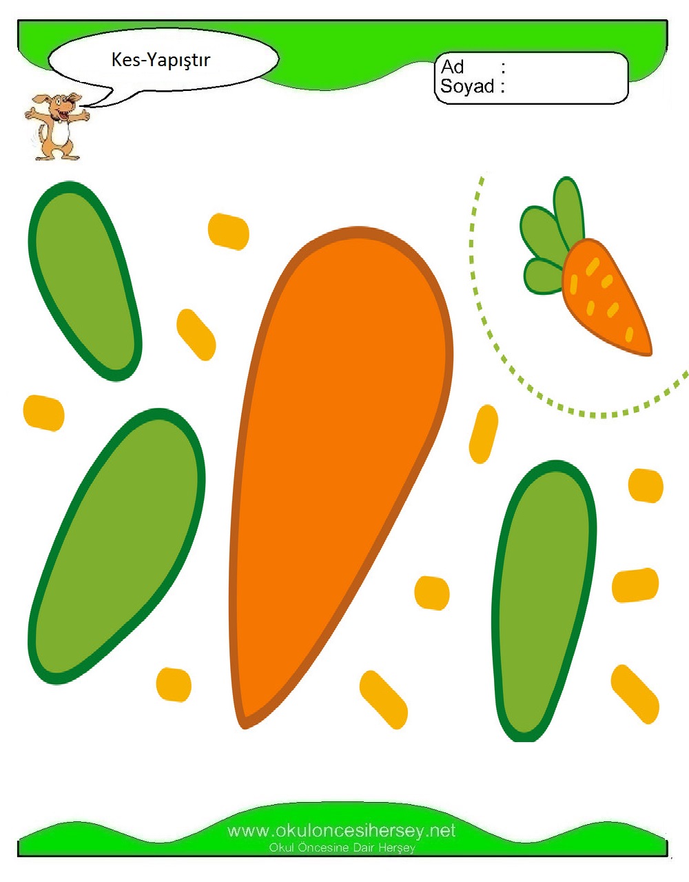 Kes Yapıştır Çalışmaları