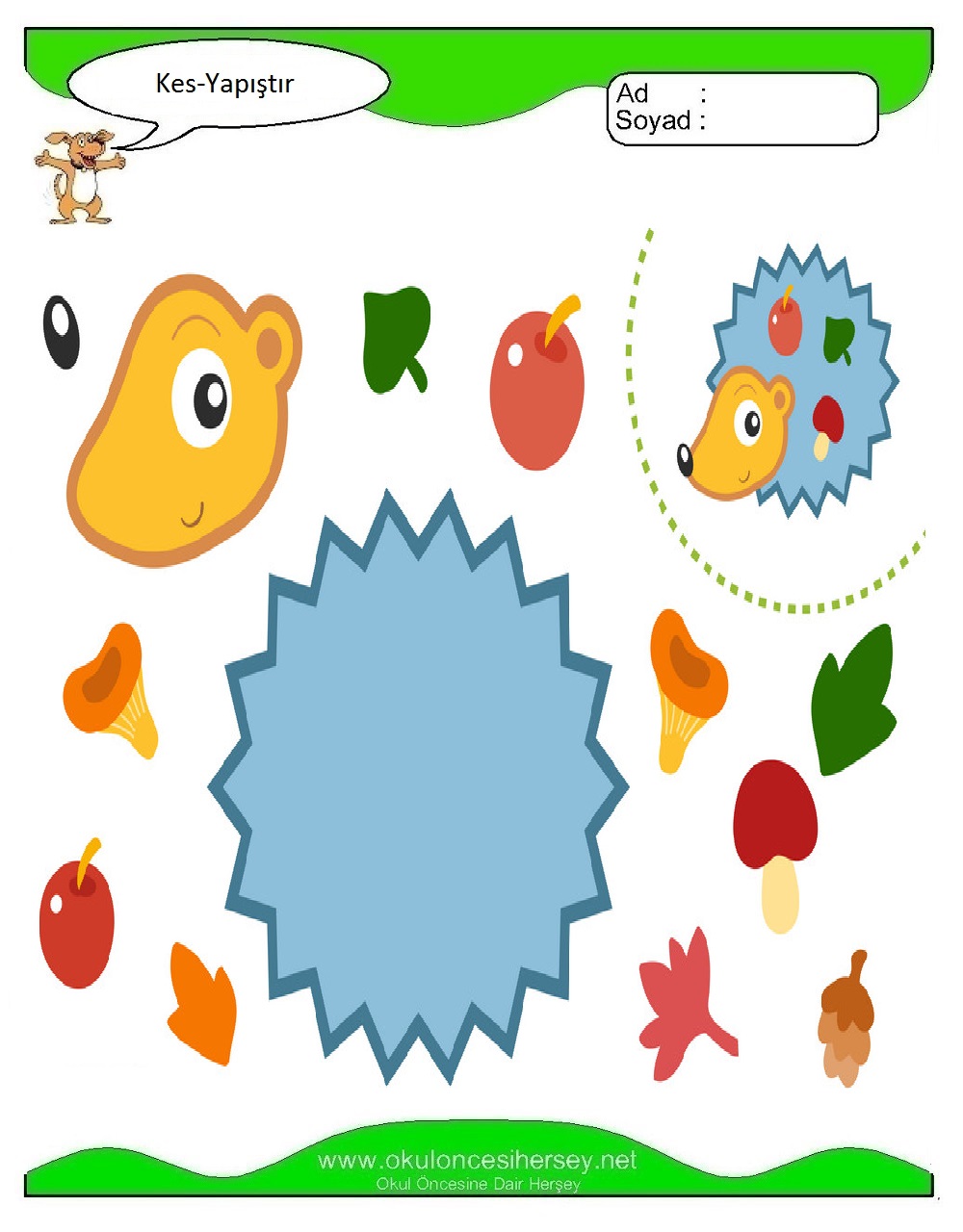 Kes Yapıştır Çalışmaları