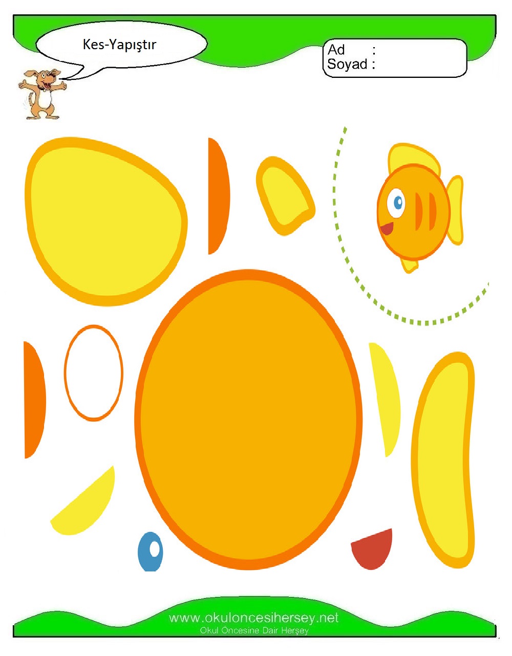 Kes Yapıştır Çalışmaları