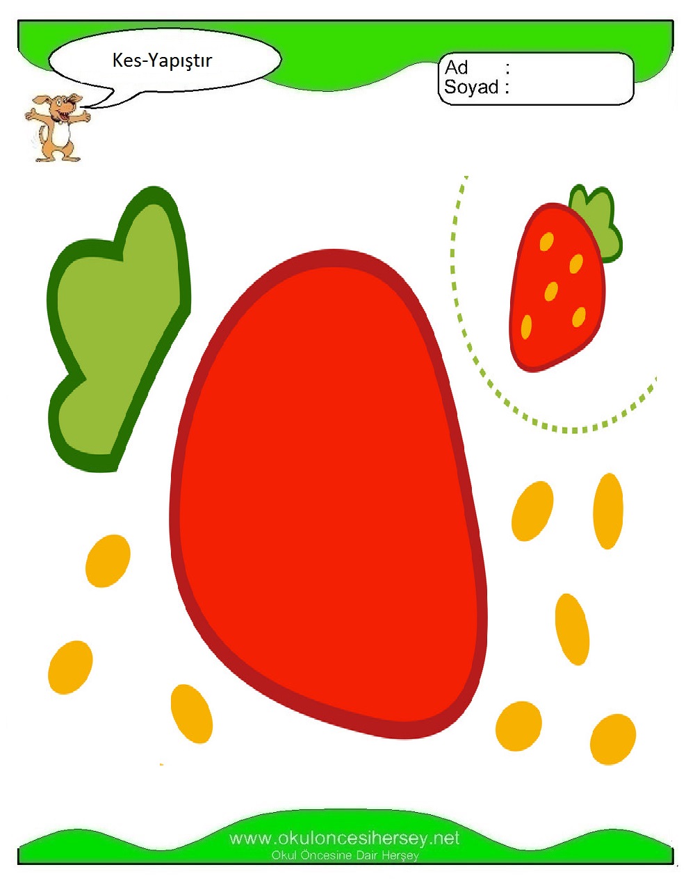 Kes Yapıştır Çalışmaları