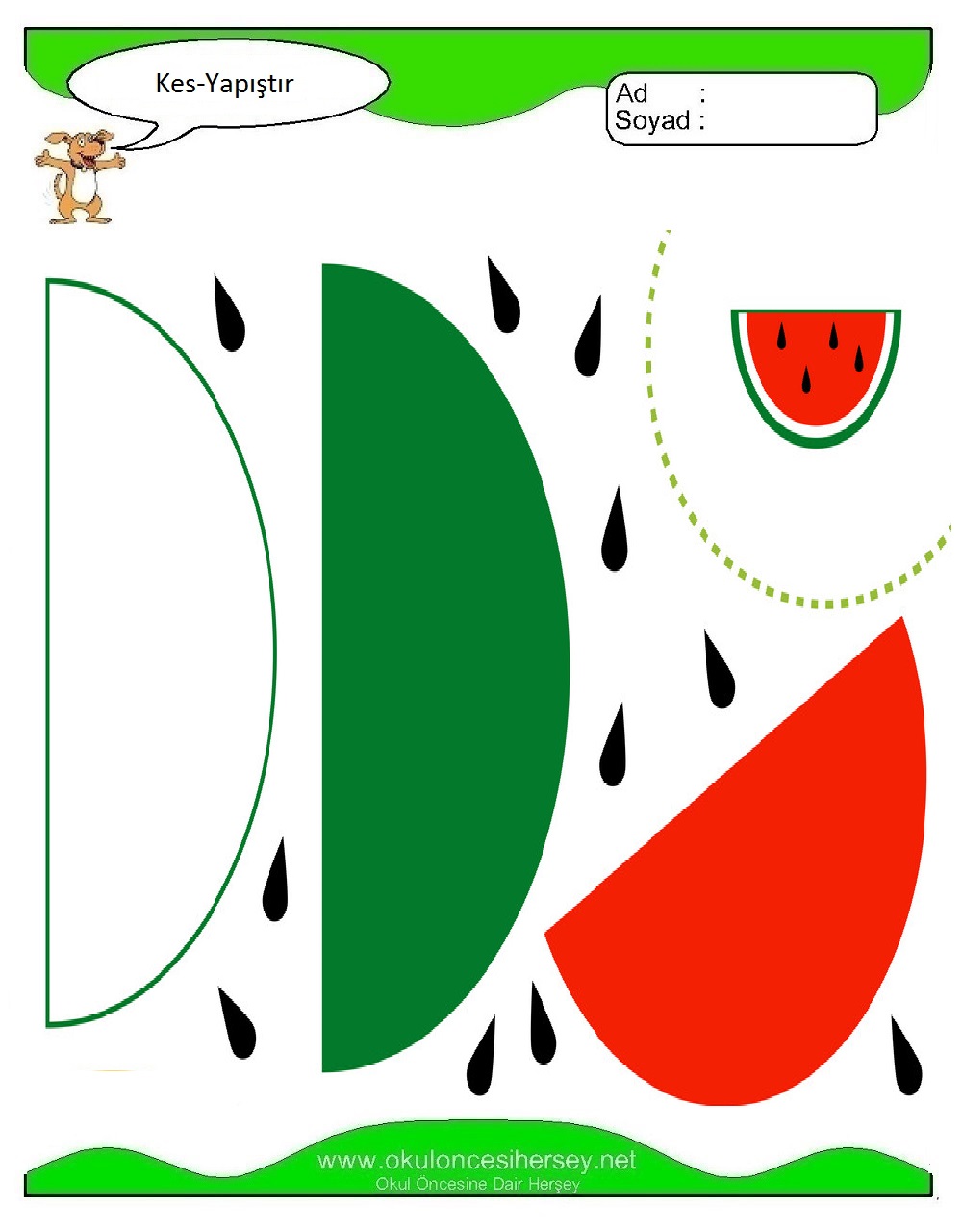 Kes Yapıştır Çalışmaları