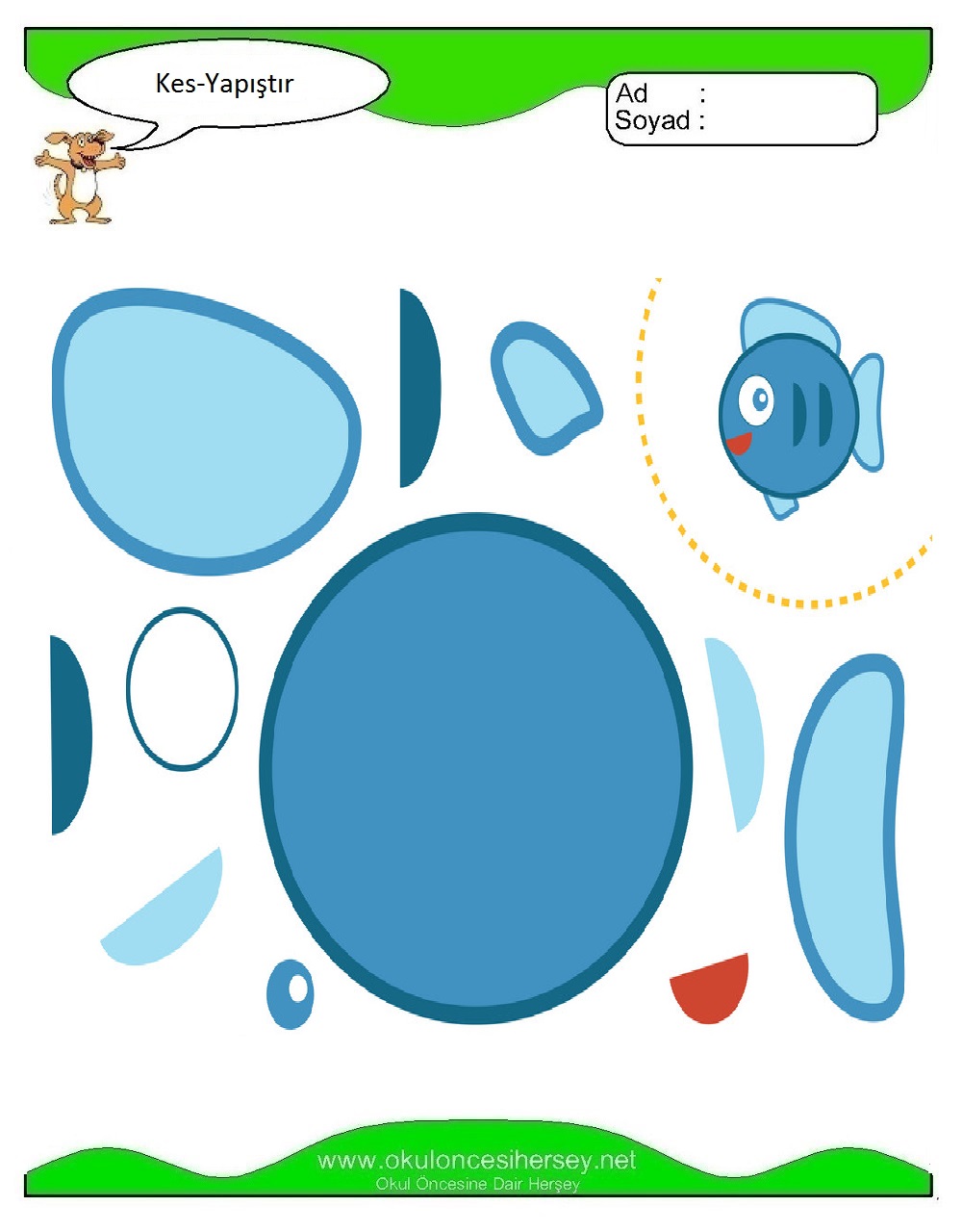 Kes Yapıştır Çalışmaları