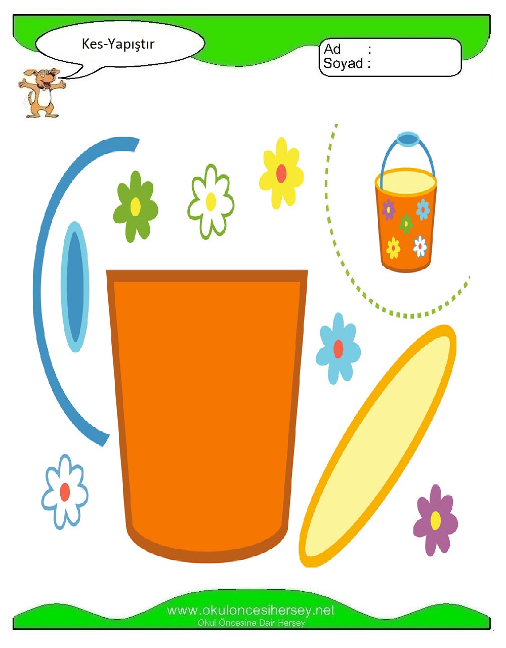 Kes Yapıştır Çalışmaları