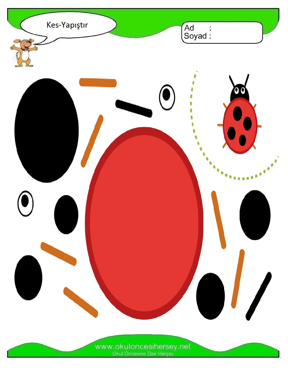 Kes Yapıştır Çalışmaları