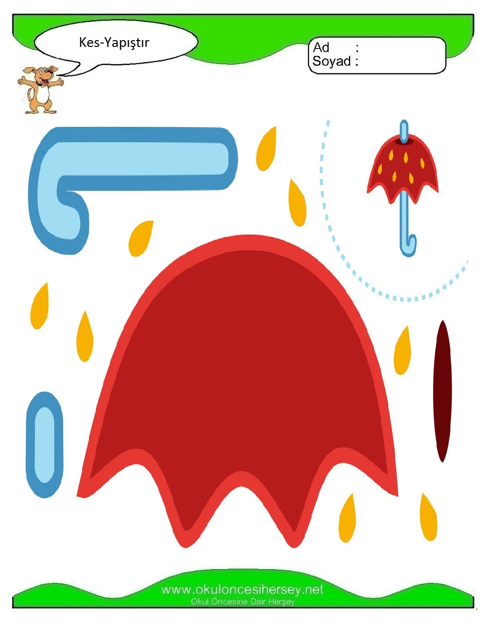 Kes Yapıştır Çalışmaları