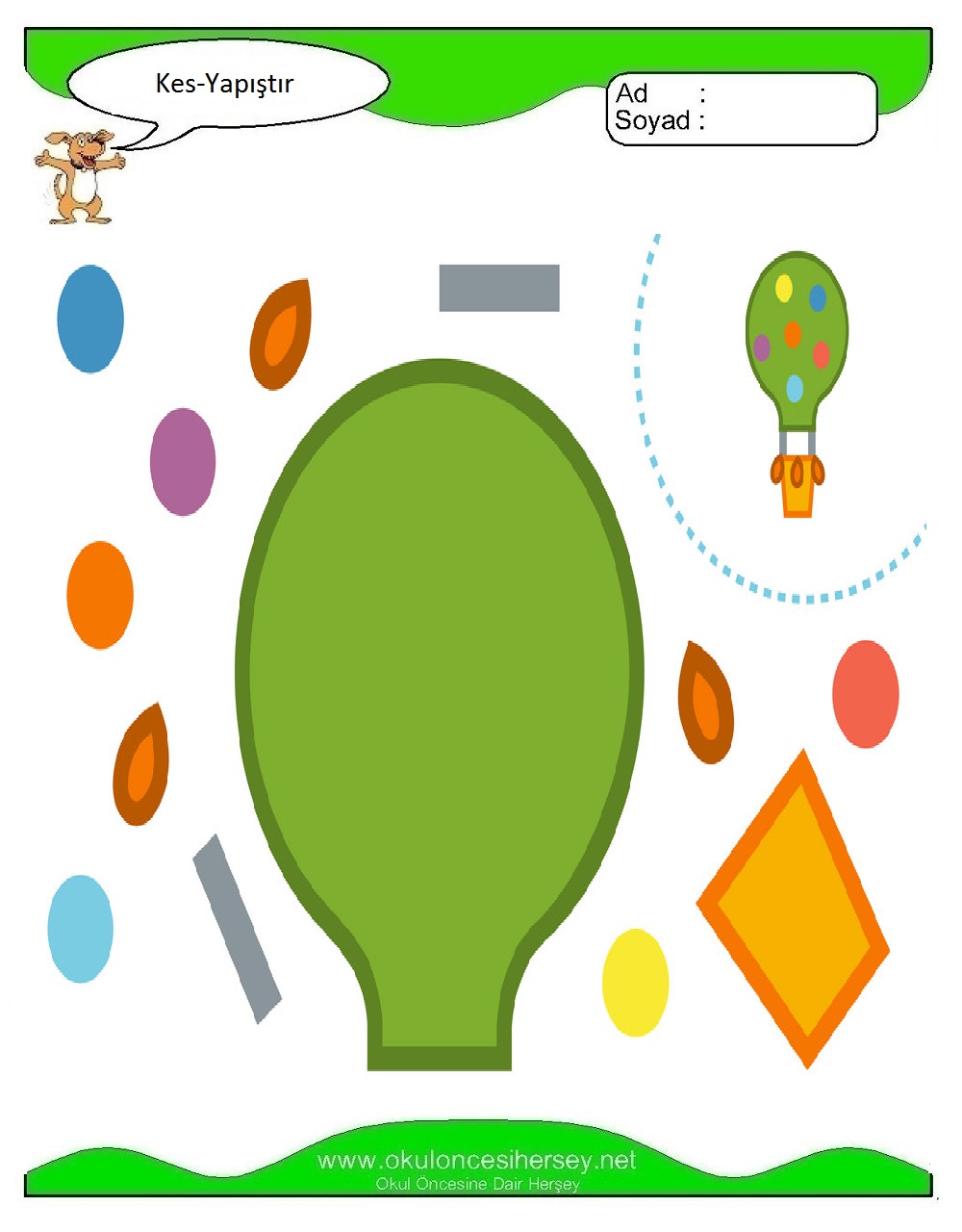 Kes Yapıştır Çalışmaları