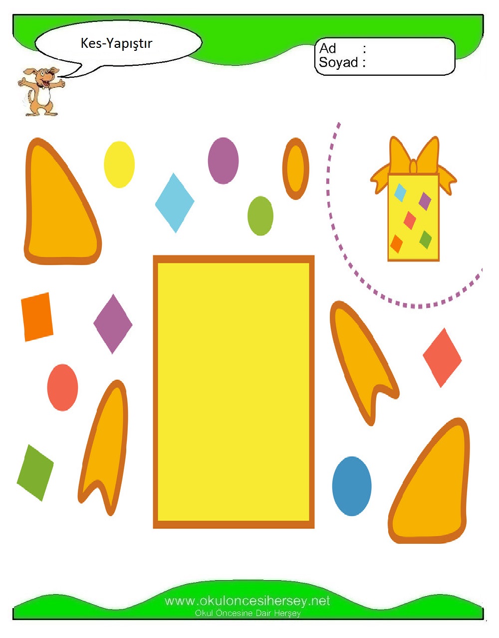 Kes Yapıştır Çalışmaları