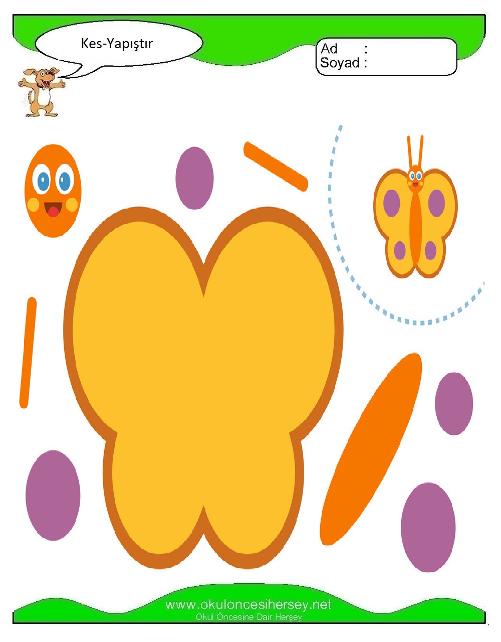 Kes Yapıştır Çalışmaları