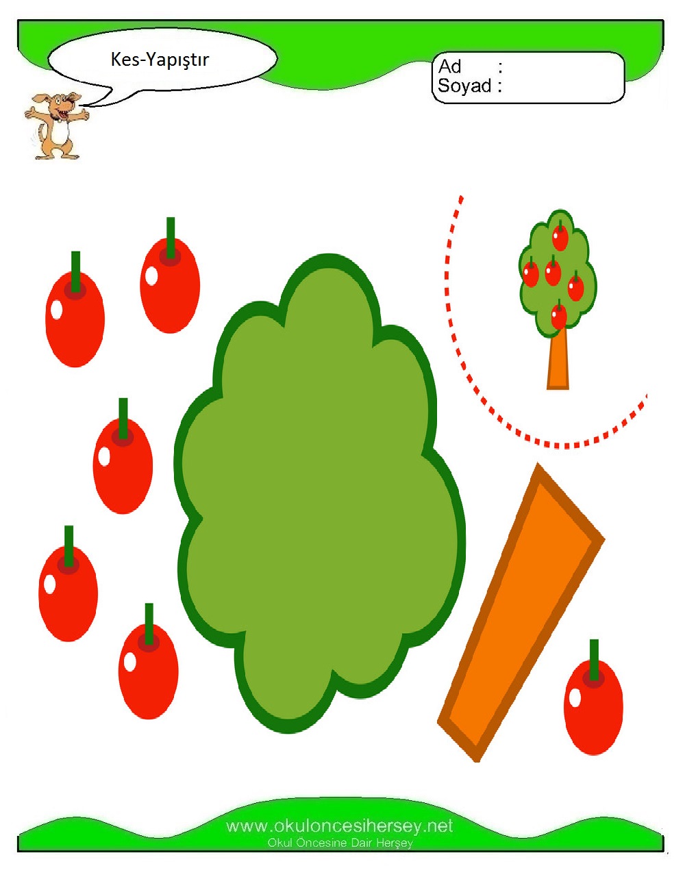 Kes Yapıştır Çalışmaları