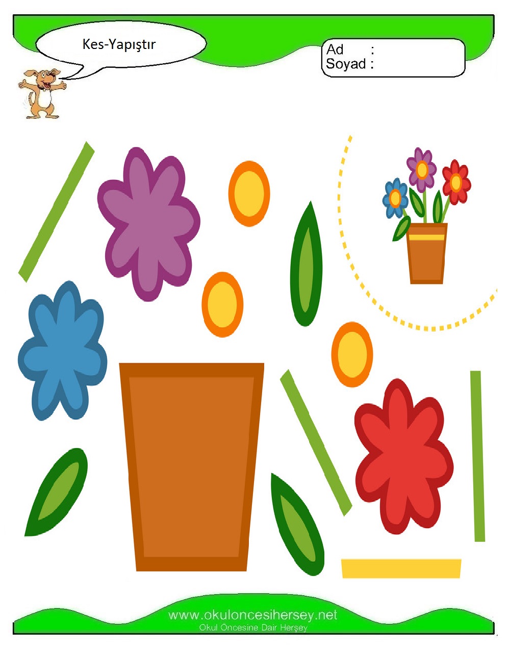 Kes Yapıştır Çalışmaları