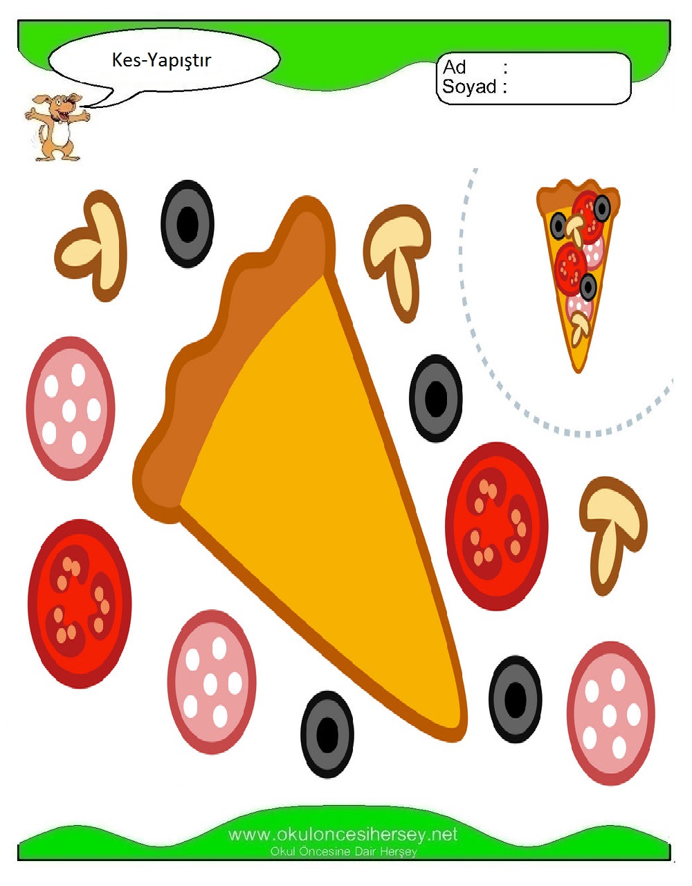 Kes Yapıştır Çalışmaları