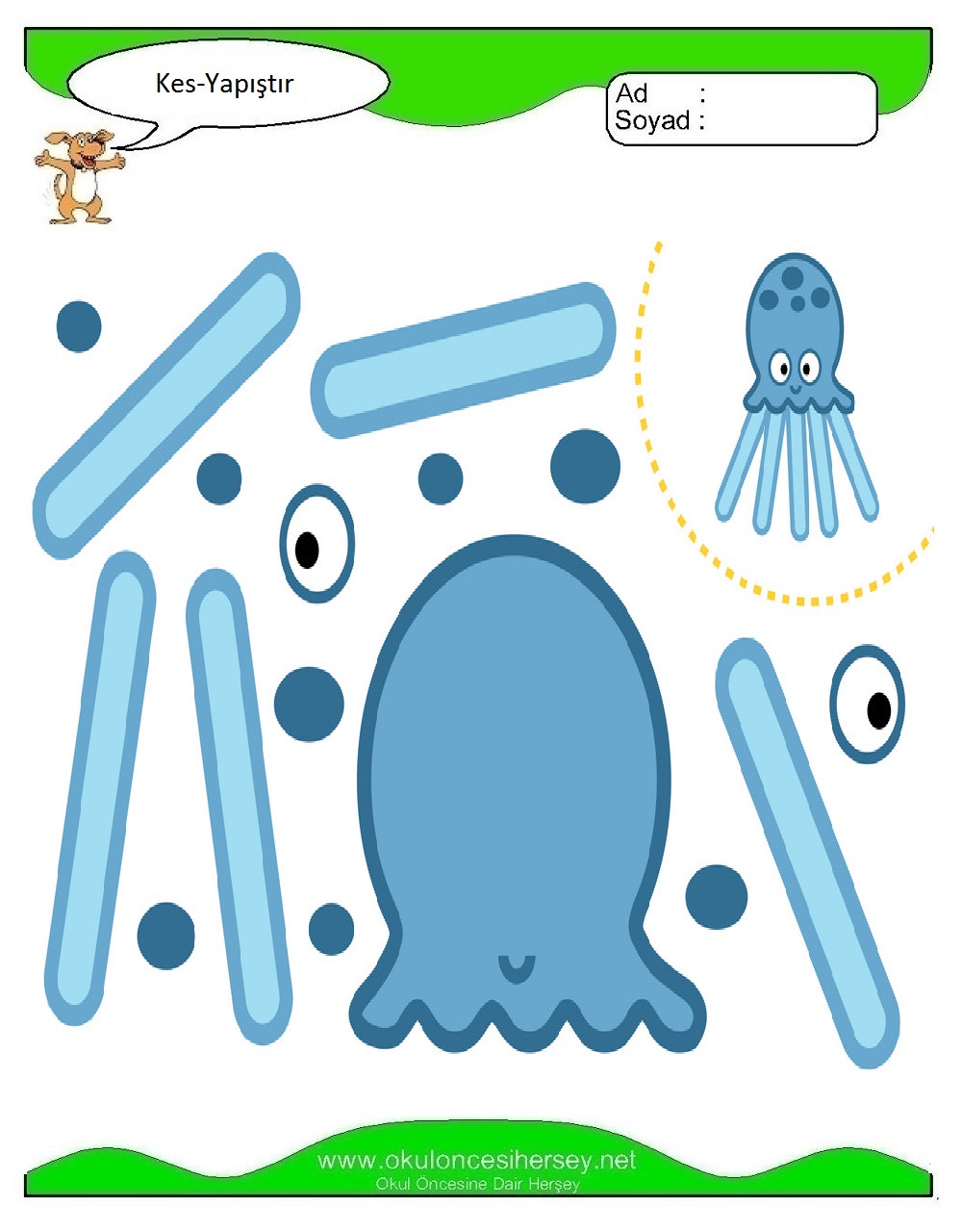 Kes Yapıştır Çalışmaları