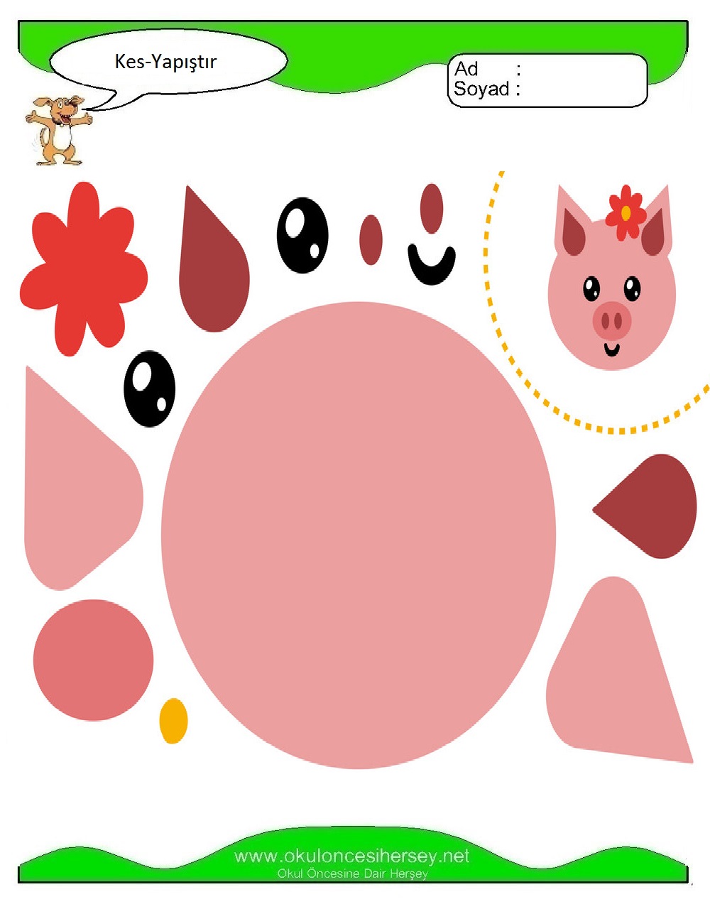 Kes Yapıştır Çalışmaları