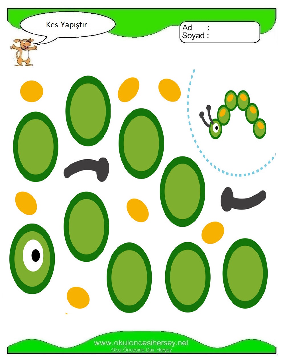 Kes Yapıştır Çalışmaları