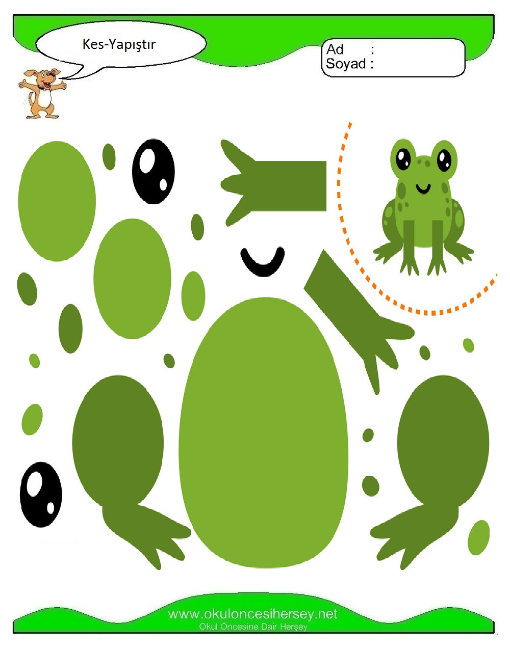 Kes Yapıştır Çalışmaları