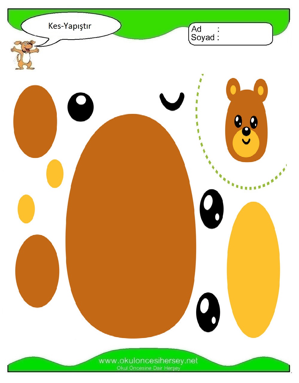 Kes Yapıştır Çalışmaları