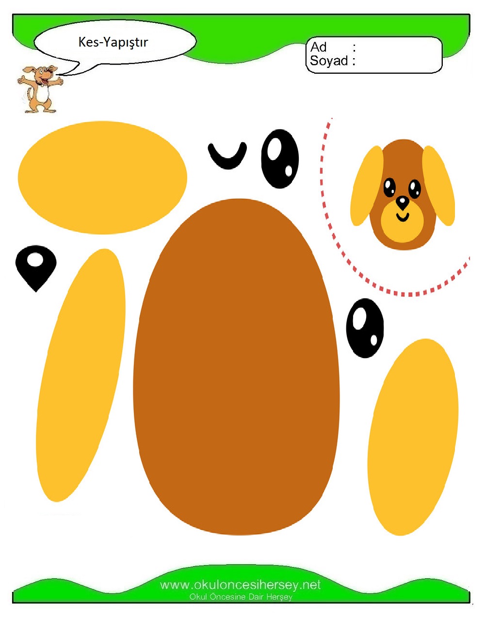 Kes Yapıştır Çalışmaları