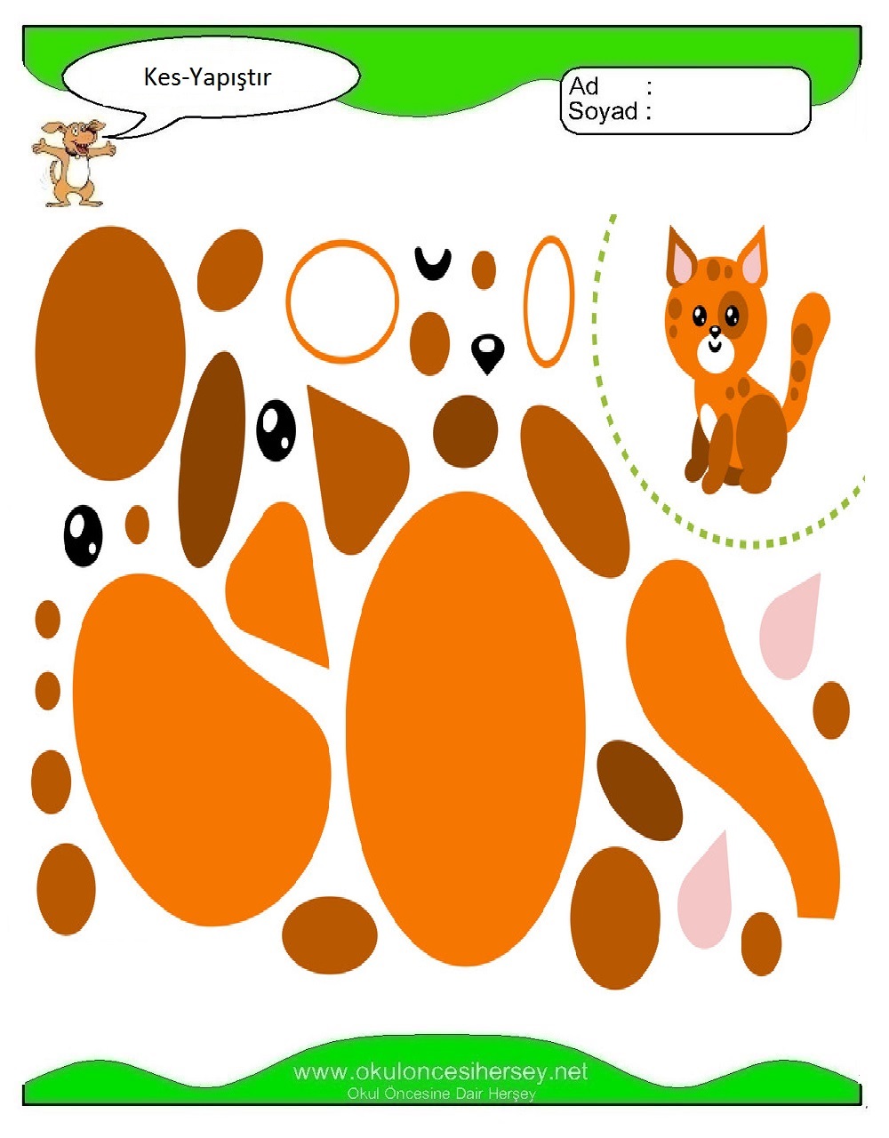 Kes Yapıştır Çalışmaları