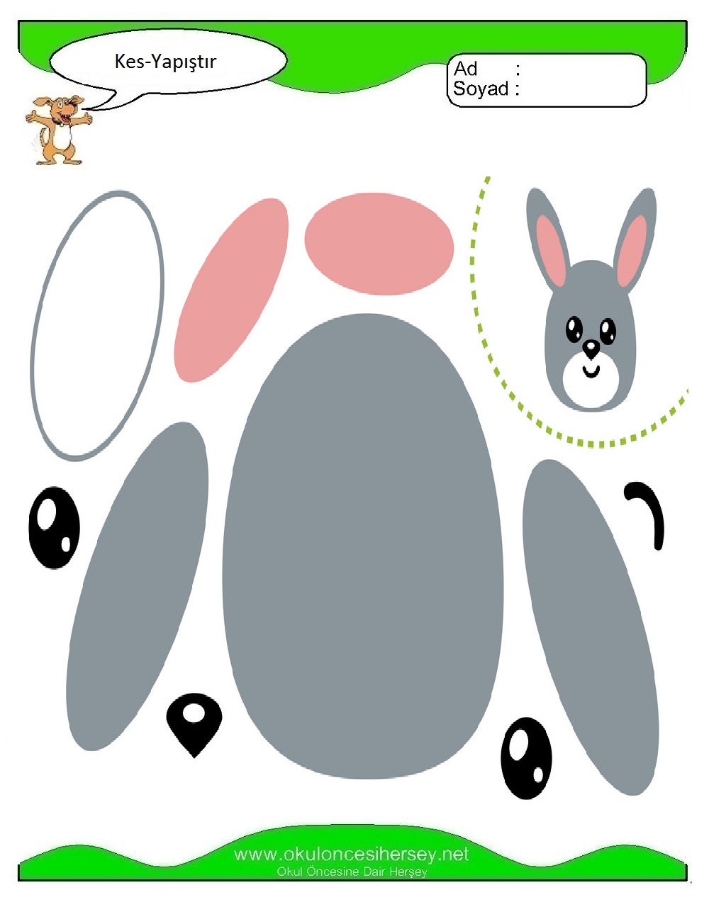 Kes Yapıştır Çalışmaları