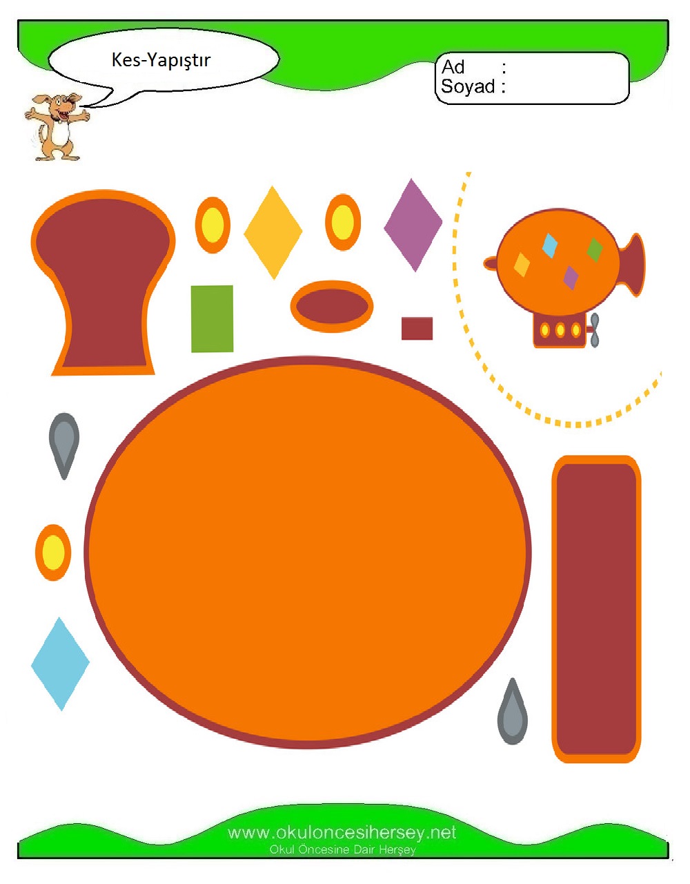 Kes Yapıştır Çalışmaları