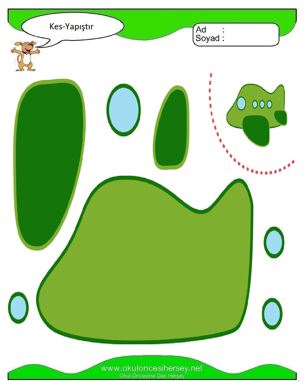 Kes Yapıştır Çalışmaları