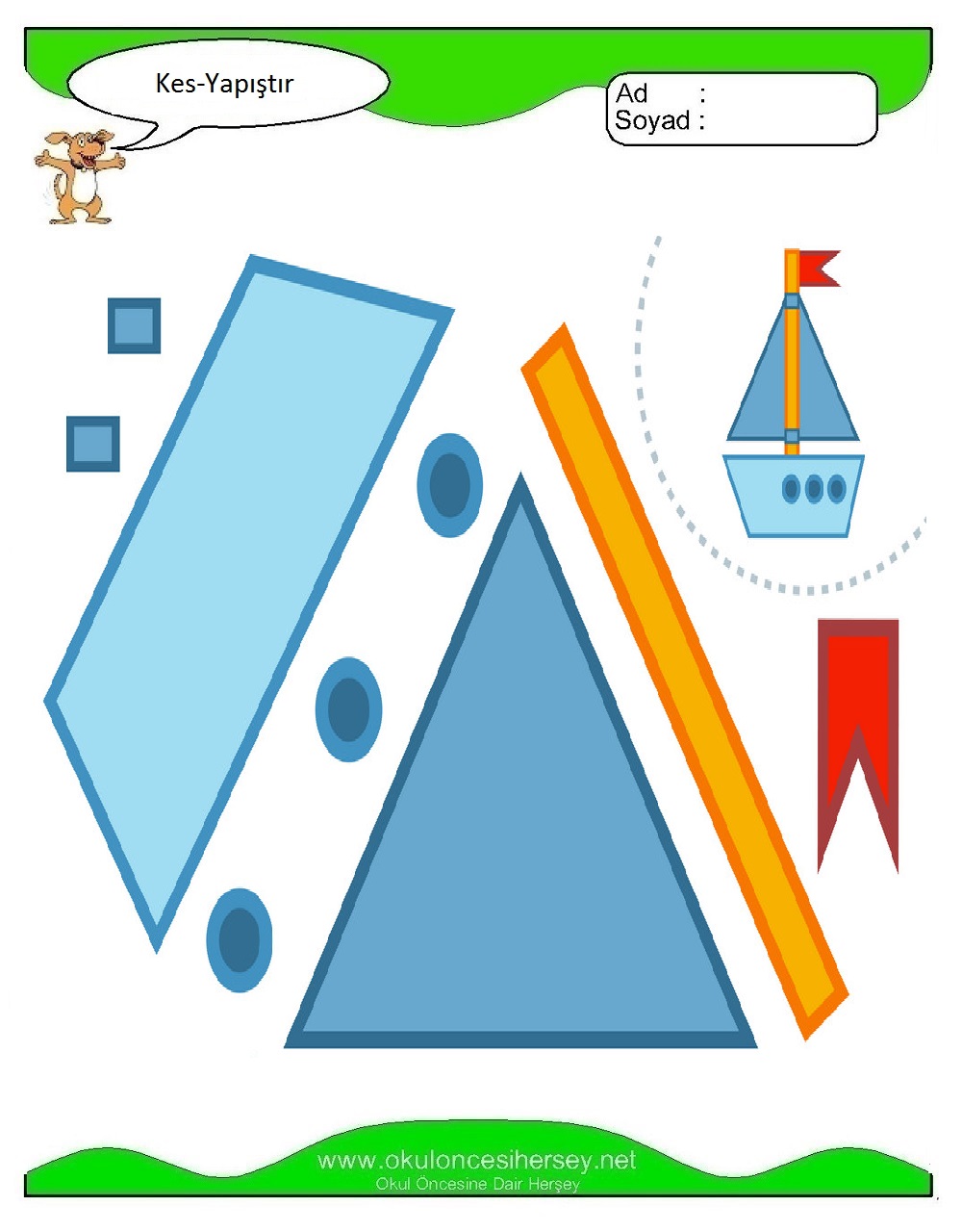 Kes Yapıştır Çalışmaları