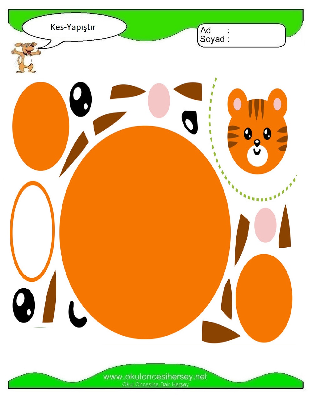 Kes Yapıştır Çalışmaları