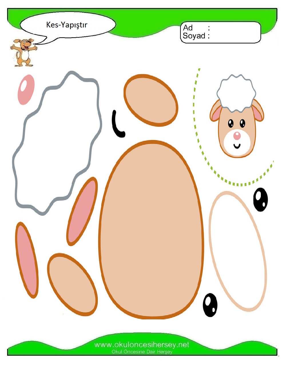 Kes Yapıştır Çalışmaları