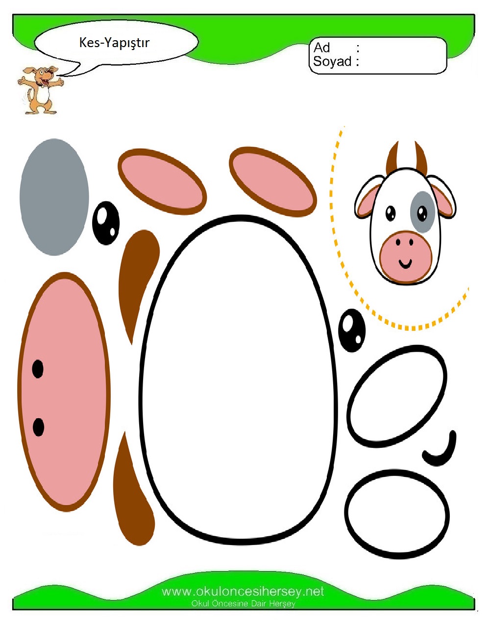 Kes Yapıştır Çalışmaları