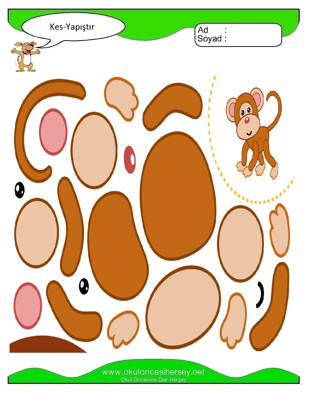 Kes Yapıştır Çalışmaları