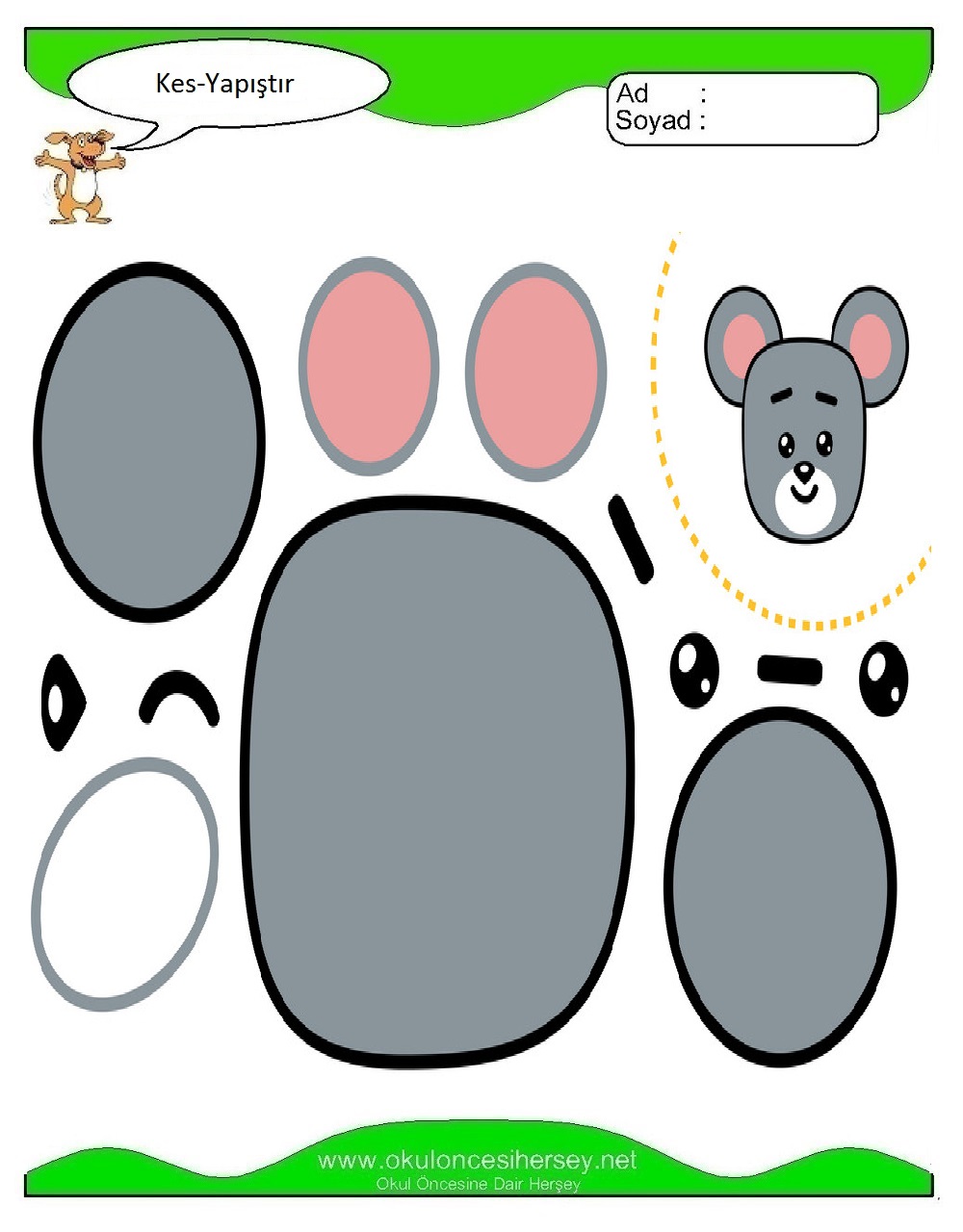 Kes Yapıştır Çalışmaları