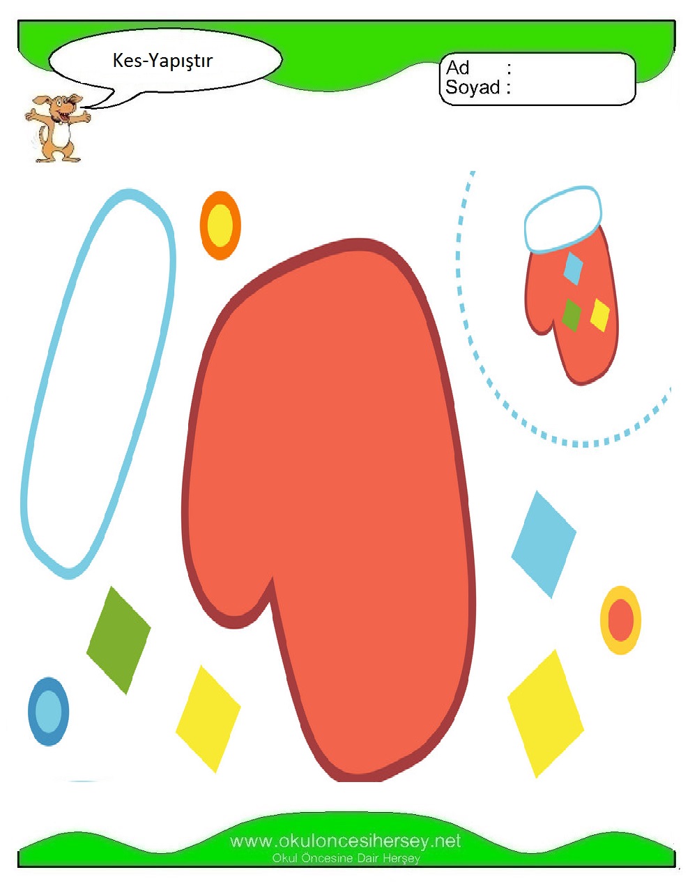 Kes Yapıştır Çalışmaları