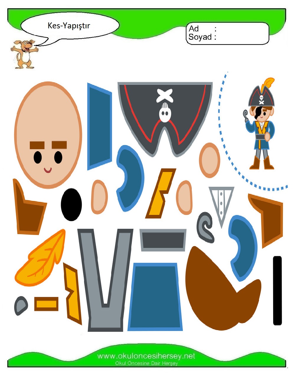 Kes Yapıştır Çalışmaları