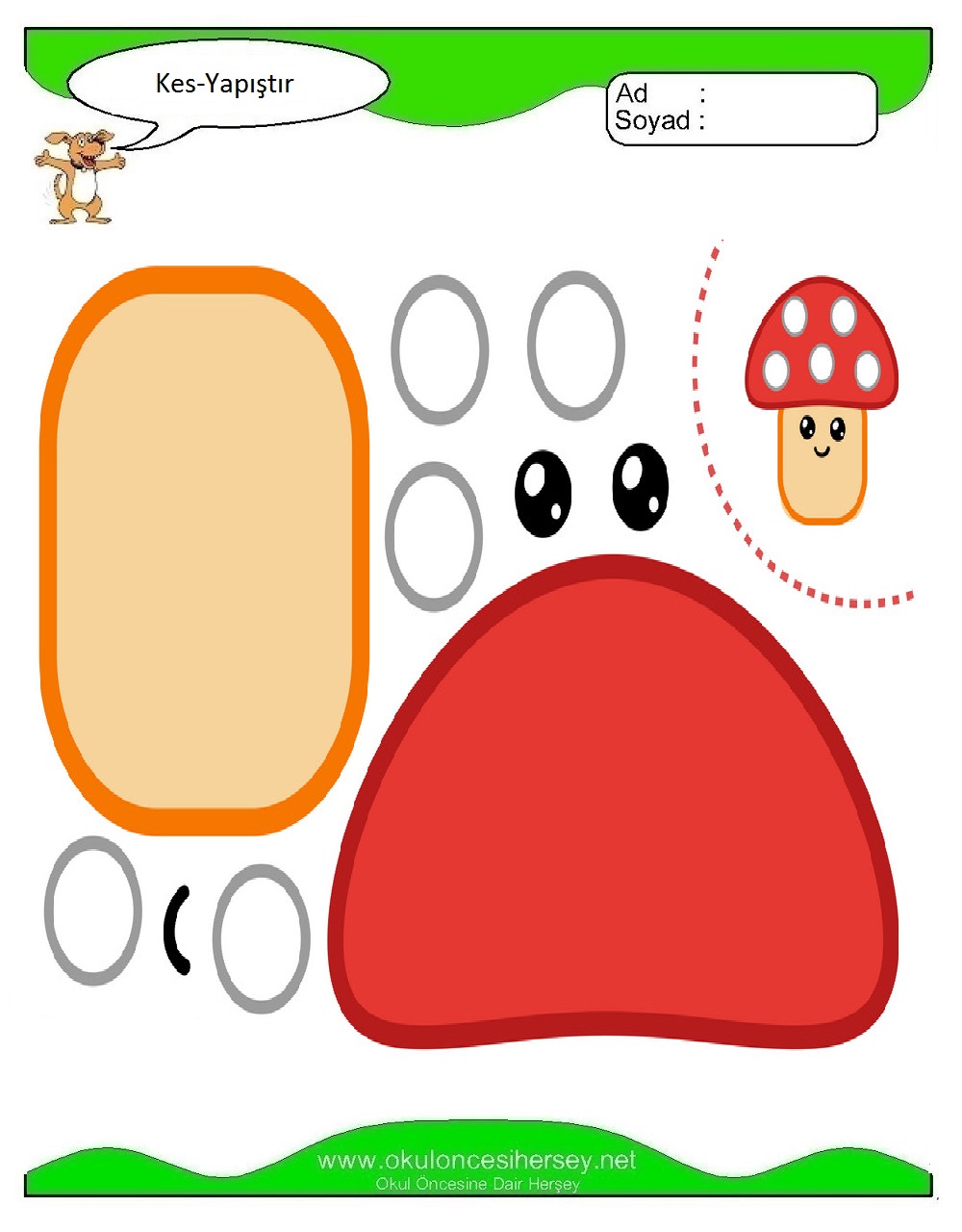 Kes Yapıştır Çalışmaları