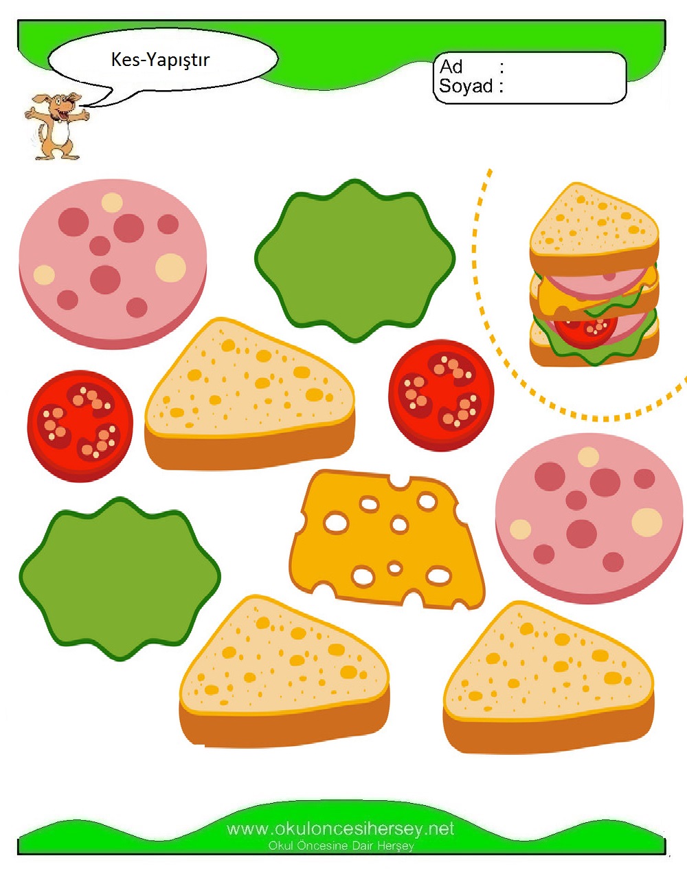 Kes Yapıştır Çalışmaları