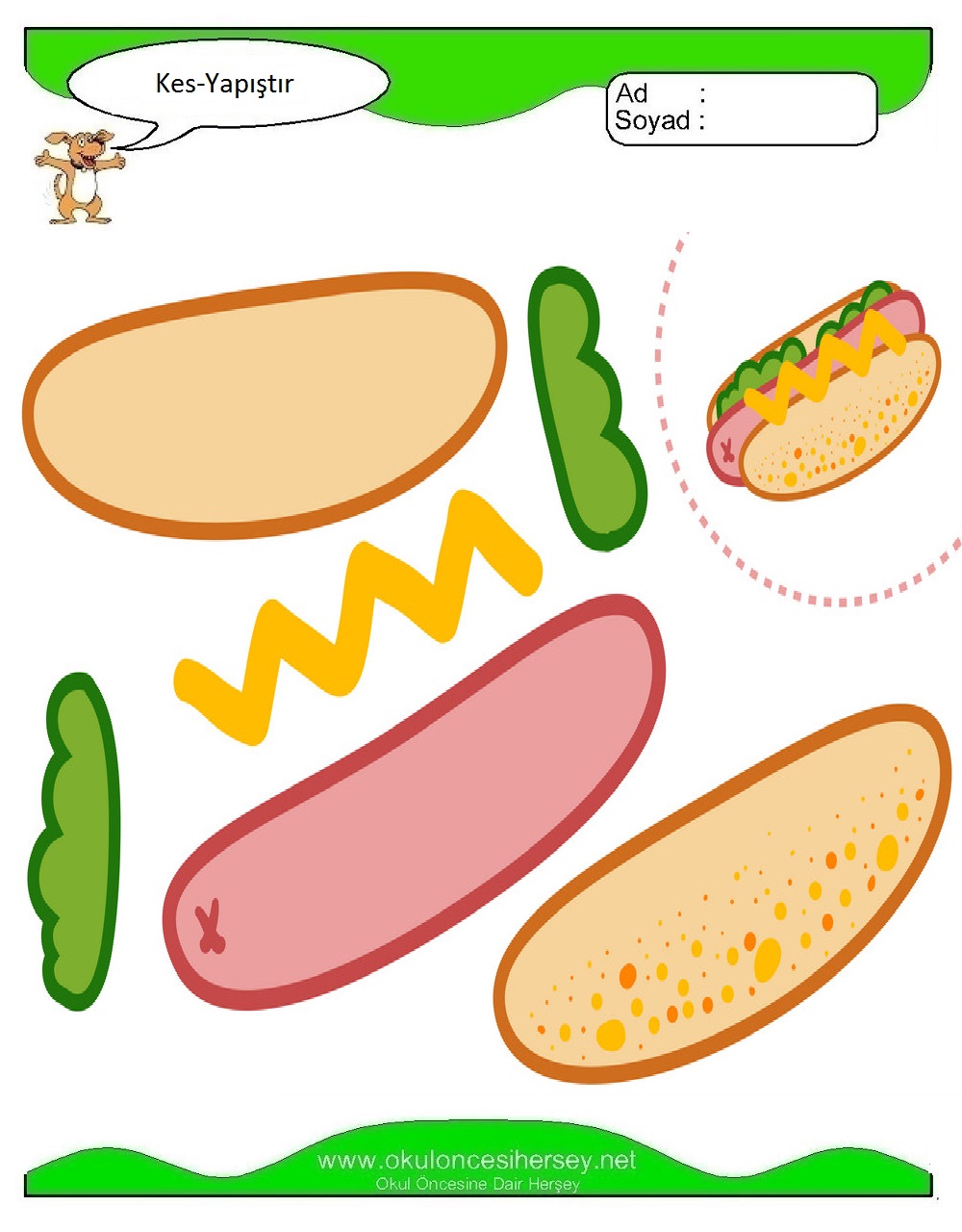 Kes Yapıştır Çalışmaları