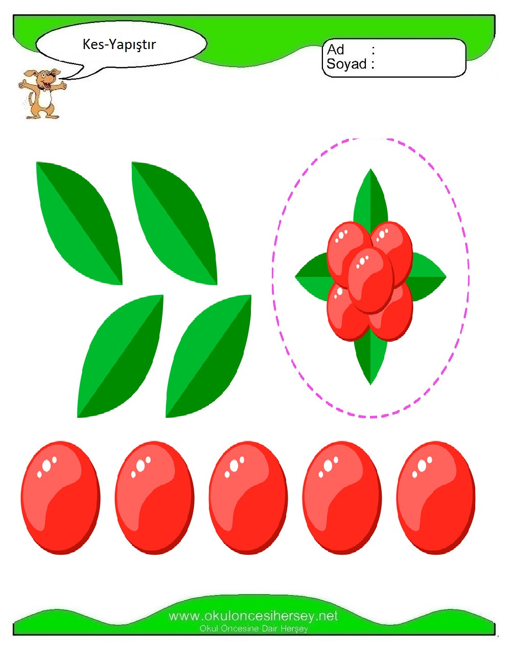 Kes Yapıştır Çalışmaları