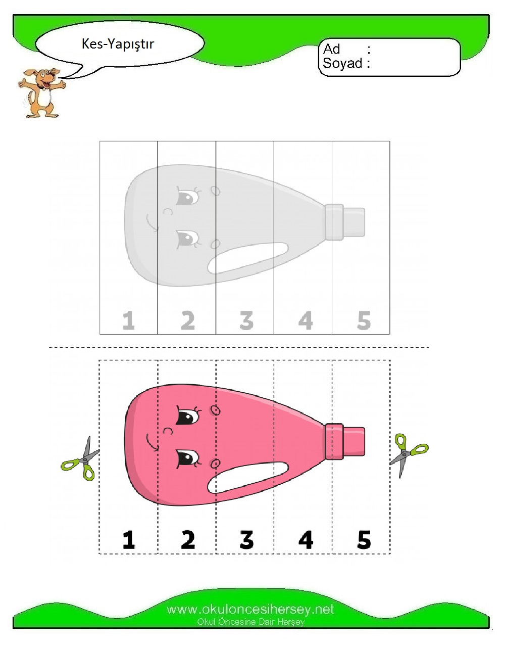 Kes Yapıştır Çalışmaları