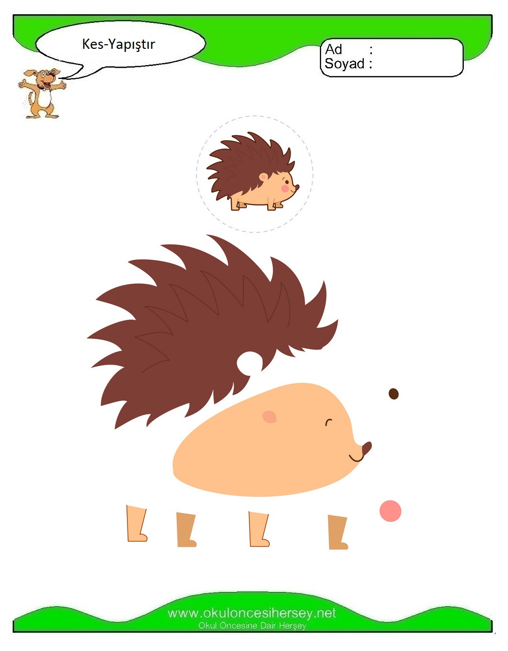 Kes Yapıştır Çalışmaları