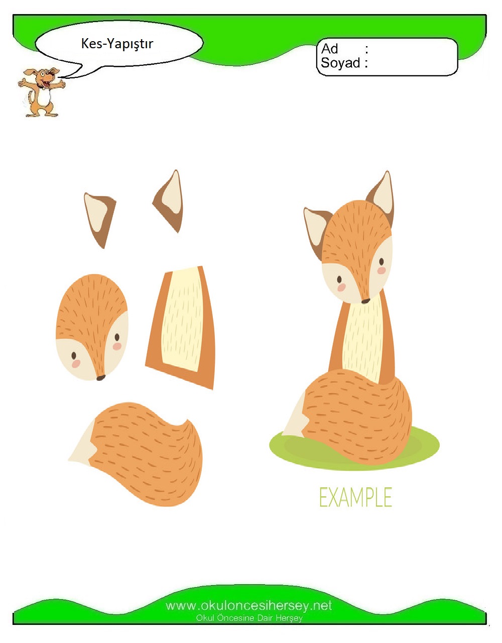 Kes Yapıştır Çalışmaları