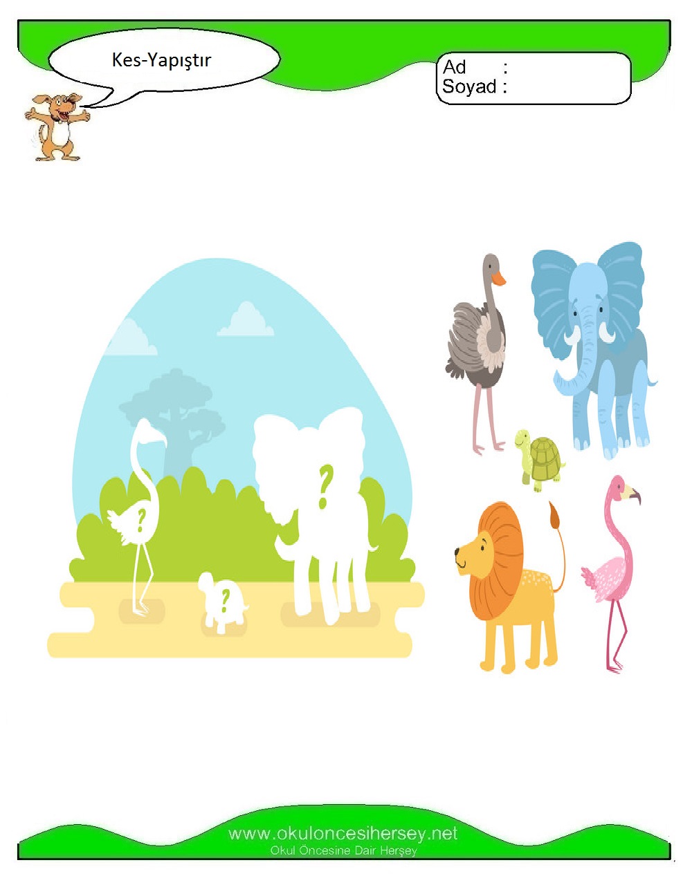 Kes Yapıştır Çalışmaları