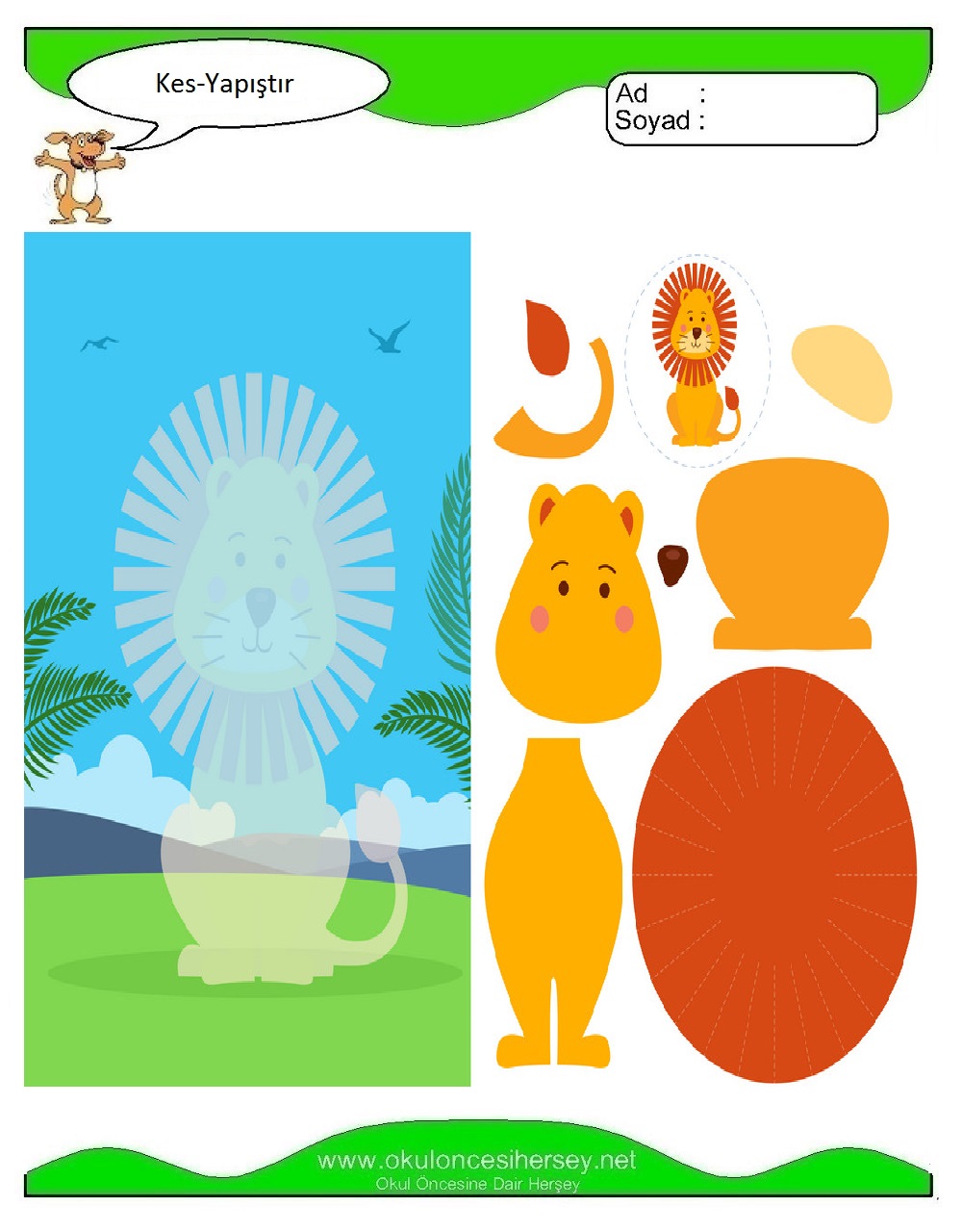 Kes Yapıştır Çalışmaları