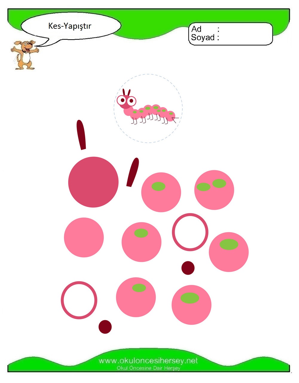 Kes Yapıştır Çalışmaları