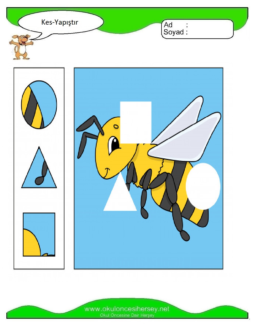 Kes Yapıştır Çalışmaları