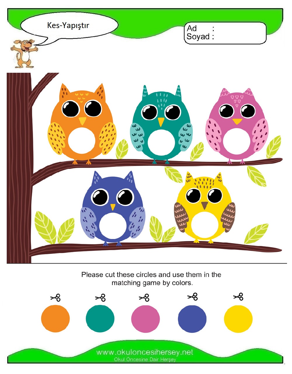 Kes Yapıştır Çalışmaları