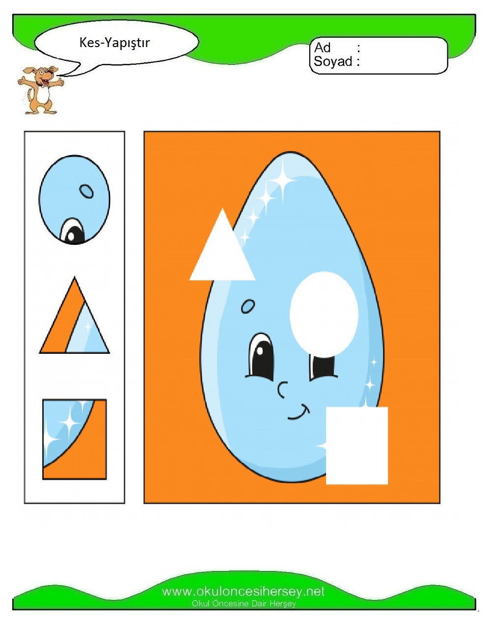 Kes Yapıştır Çalışmaları