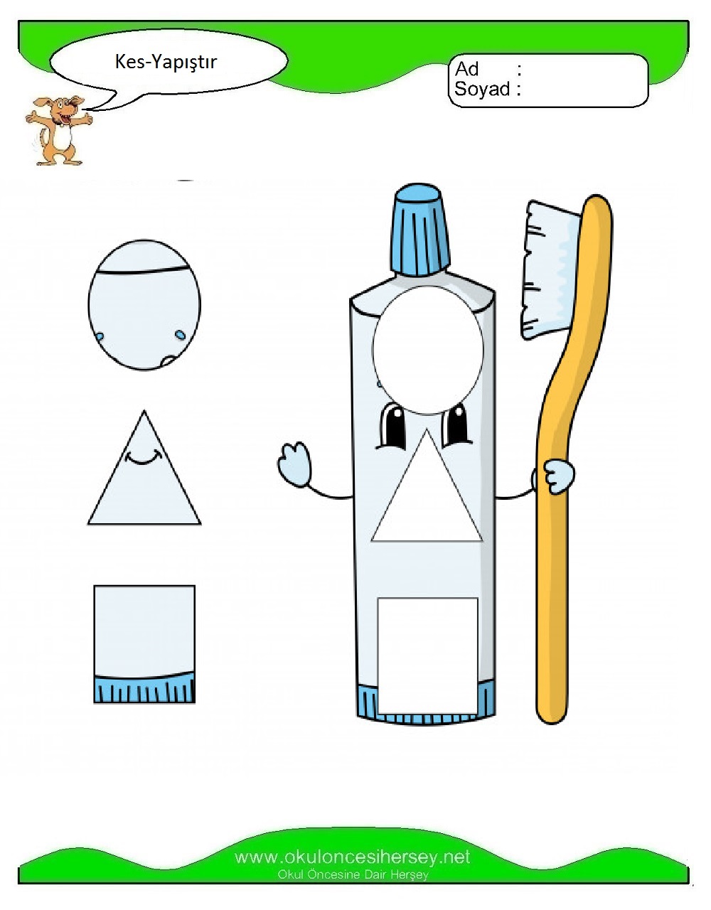 Kes Yapıştır Çalışmaları