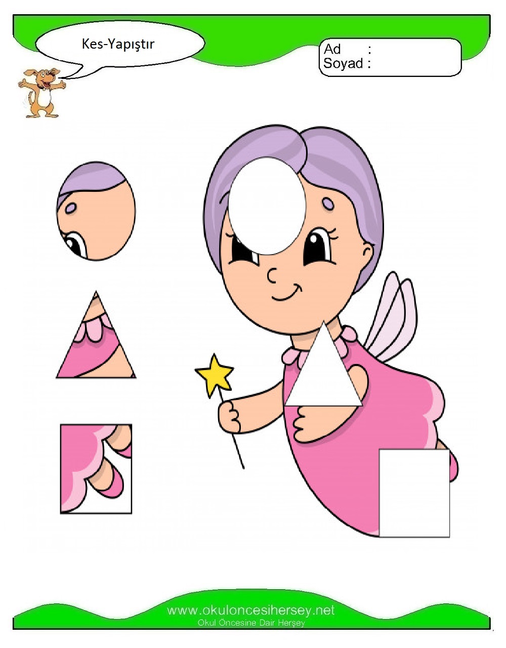 Kes Yapıştır Çalışmaları