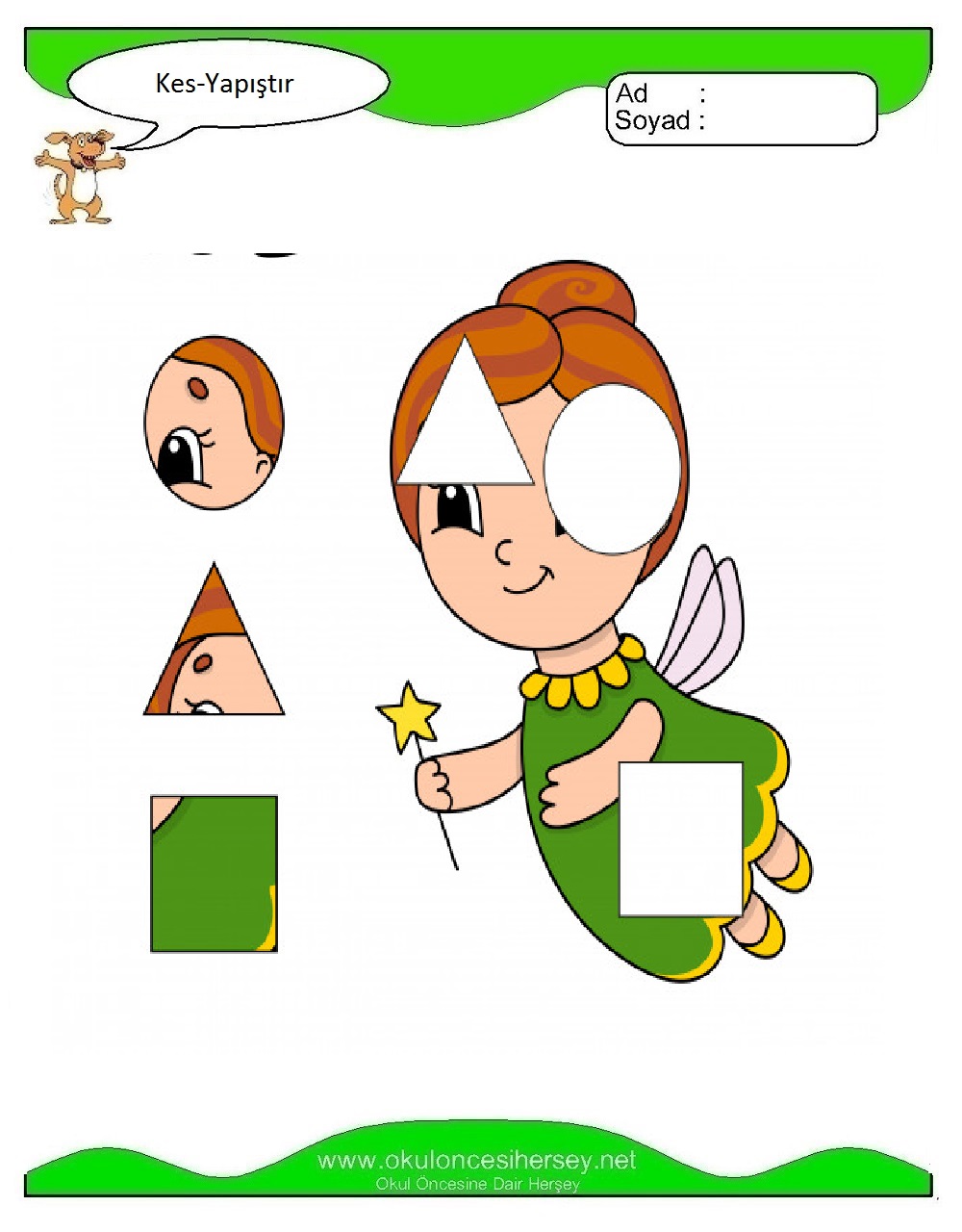 Kes Yapıştır Çalışmaları