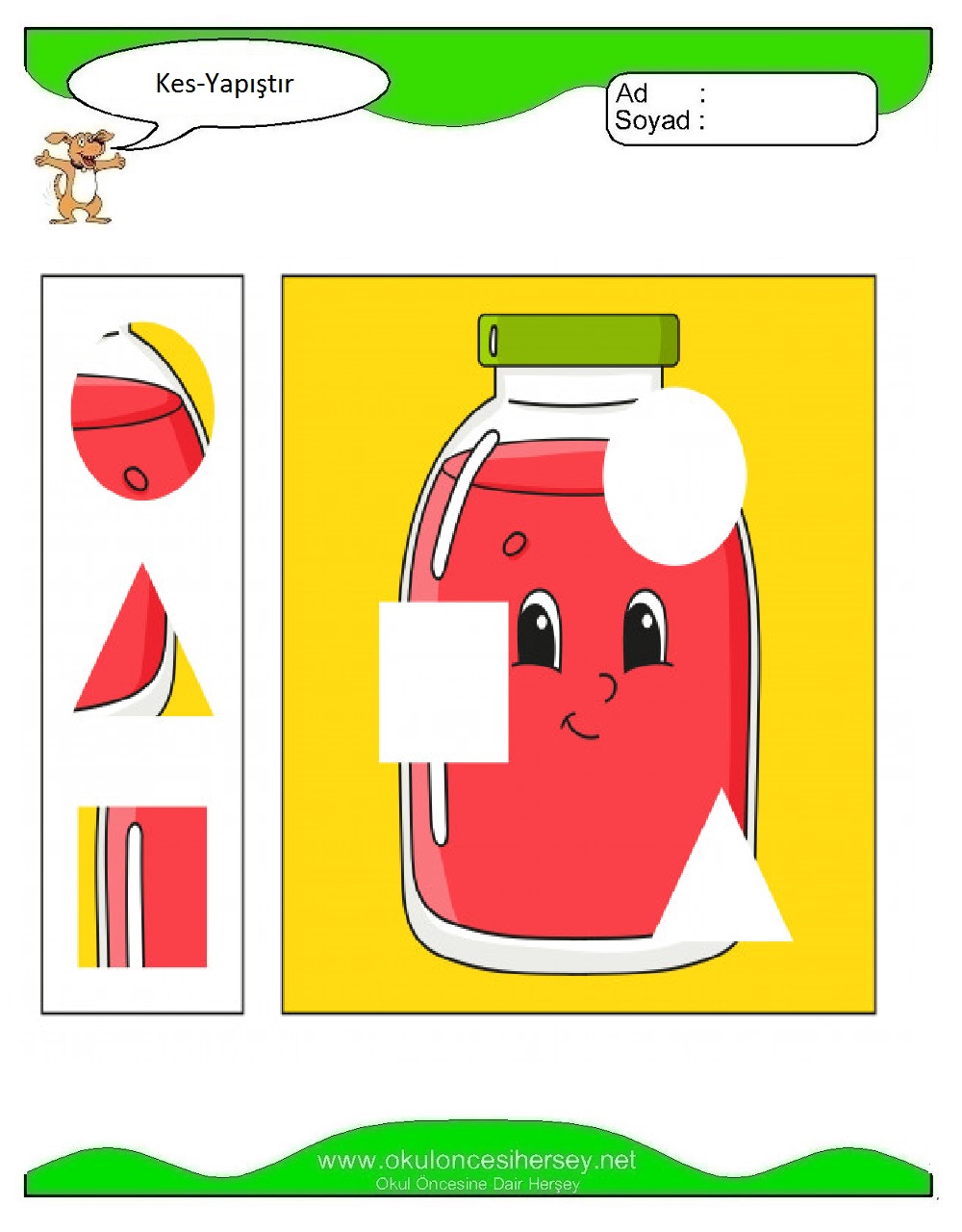 Kes Yapıştır Çalışmaları